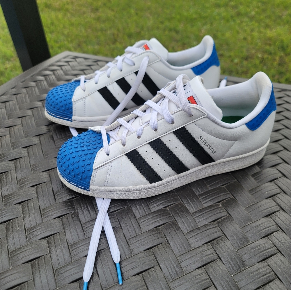 Adidas Superstar Lego Edition Sneakers Men's 6.5 Women's 8